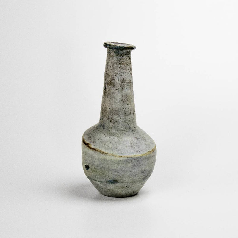 Japanese Natural White Vase Author Glaze