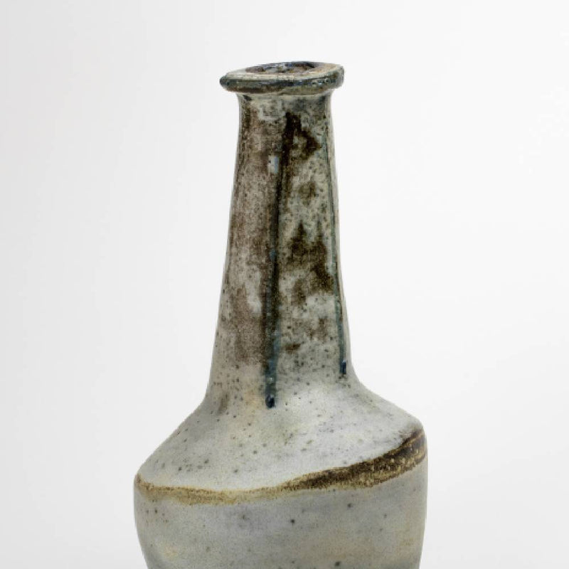 Japanese Natural White Vase Author Glaze