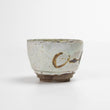 Japanese Rusty White Shino Classic Ash Tea Cup