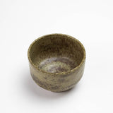 Japanese Author Glaze Brown Ocher Tea Cup