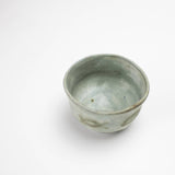 Japanese Author Glaze Grey Blue Tea Cup