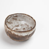 Japanese White Rusty Shino Classic Tea Cup