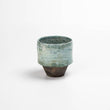 Japanese Cracked Green Raku Tea Cup