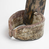 Japanese Rusty Raku Reducted Sculpture