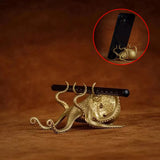 Octopus Ornament Metal Phone Holder