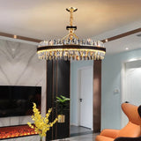 Postmodern Lighting Round Oval LED Chandelier