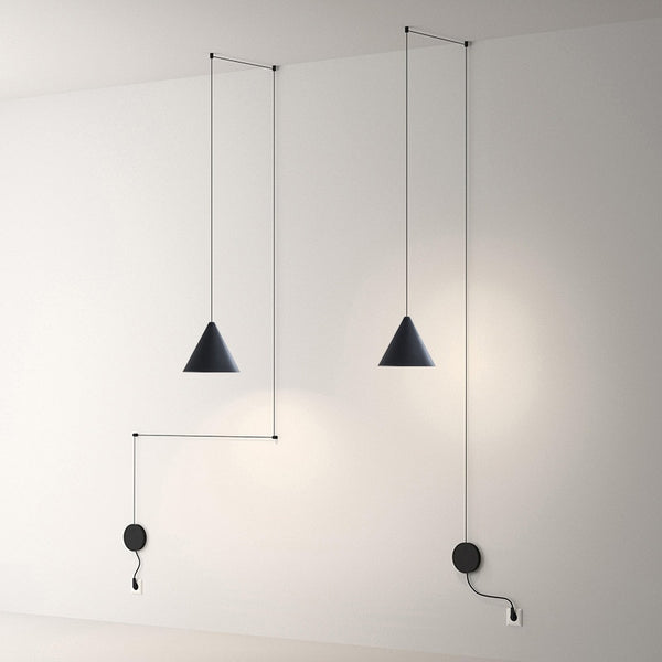 Geometric String Light Hanging Lamp