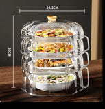 Clear Stackable Food Cover