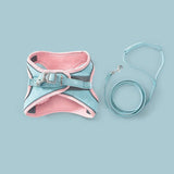 Harness and Leash Soft Padded Chest Strap Pet