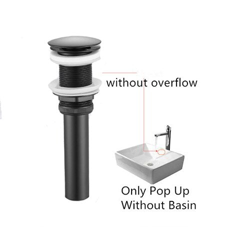 Single Handle 1 Hole Water Fall Overflow Faucet