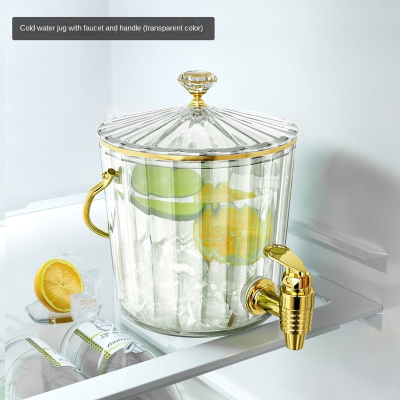 Transparent Drink Jug Kettle with faucet