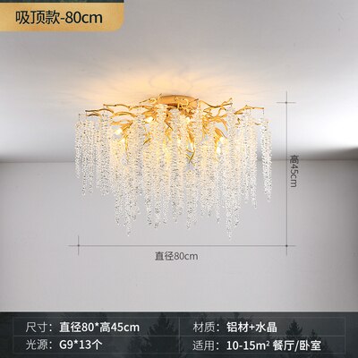 Modern Luxury Crystal Tassel Chandeliers