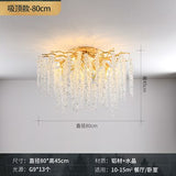 Modern Luxury Crystal Tassel Chandeliers