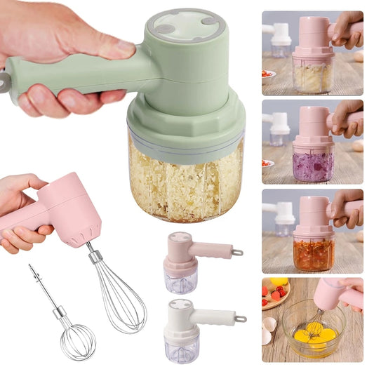 Handheld Multifunction Electric Crusher And Mixer