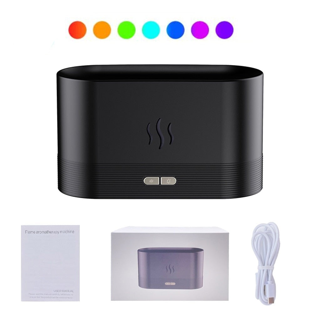 Flame Air Fragrance Humidifier USB