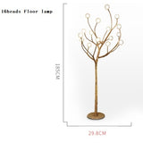 Modern Tree Branch Glass Bubble Lamp