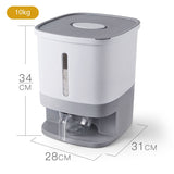 Household Insect-Proof and Moisture-Proof Grain Dispenser