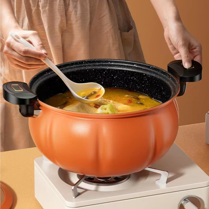 Pumpkin Non-Stick Cooking Pot