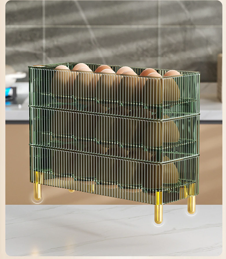 Transparent Egg Storage Box For Refrigerator