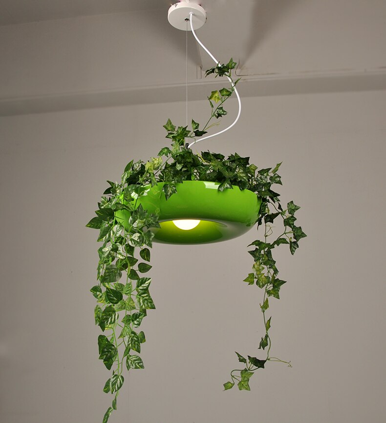 Modern Pendant Plant Pot Hanging Lamp