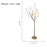 Modern Tree Branch Glass Bubble Lamp