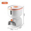 Automatic Grain Plastic Storage Box Kitchen Dispenser