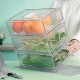 Transparent Stackable Storage Box