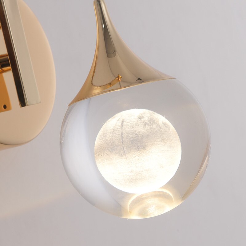 Modern Full Moon Wall Lamp