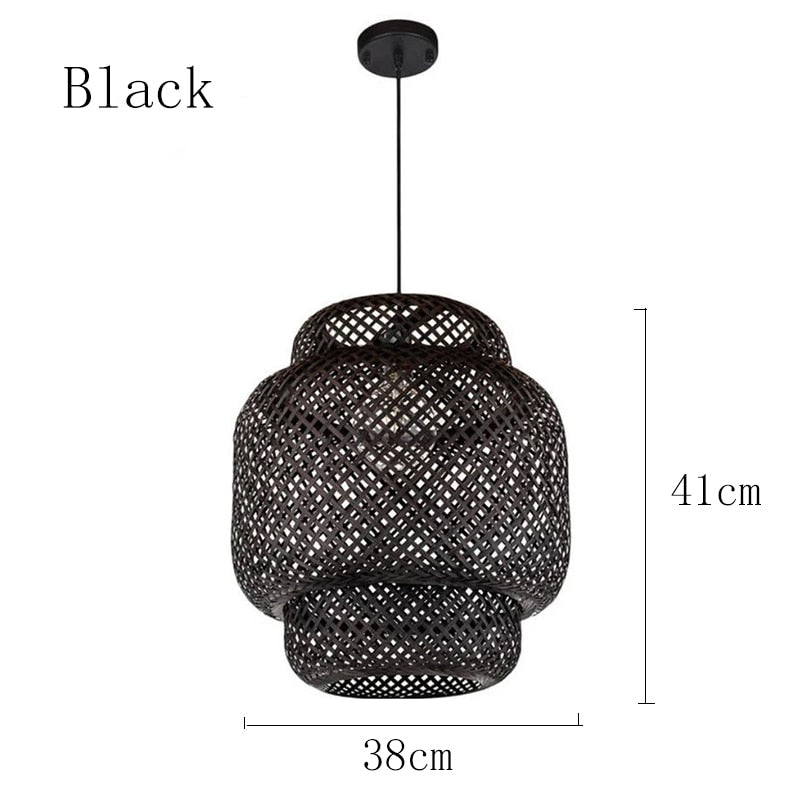 Asian Style Handmake Bamboo Hanging Lamps