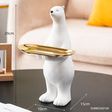 Arctic White Bear Tray