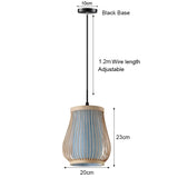 Rattan Bamboo Hand-Woven Bamboo Pendant Lamp