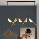 Magpie Bird Ceiling Chandelier Pendant Lamp