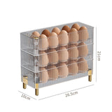 Transparent Egg Storage Box For Refrigerator