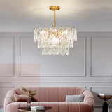 Modern K9 Crystal Round Shape Chandelier Lamp