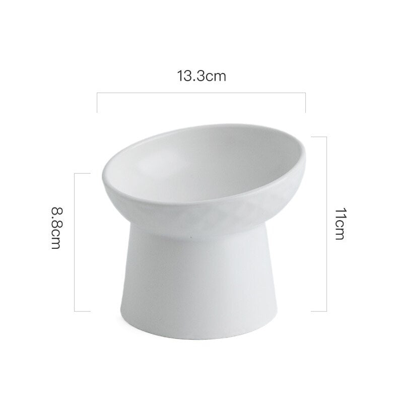 Pet Nordic Style Ceramic Feeding Bowl