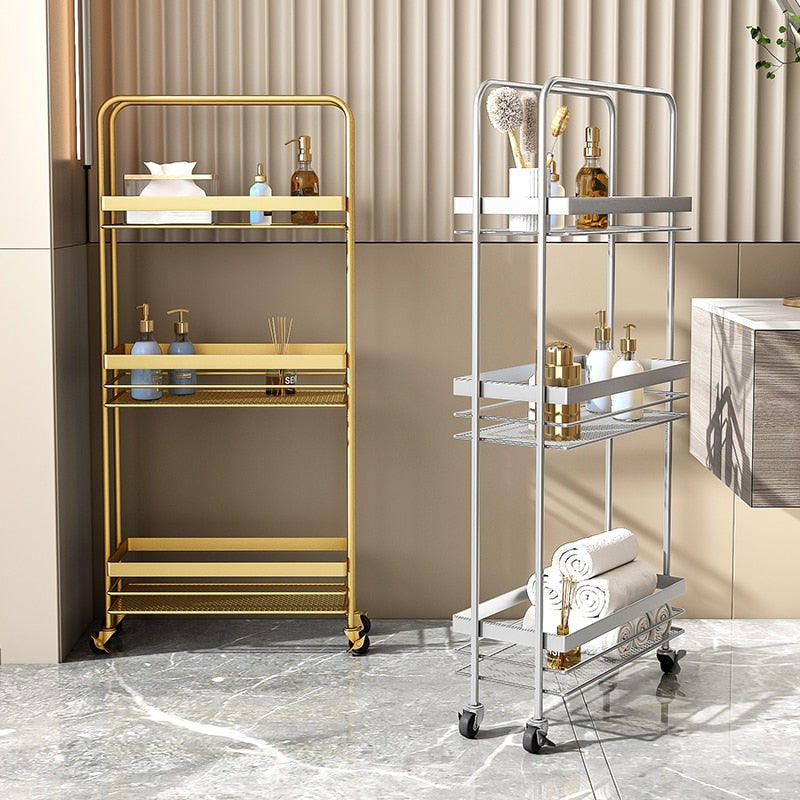 Luxury Mobile Bathroom Multi-Tier Shelf