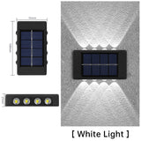 LED Solar Outdoor LED Waterproof Wall Lamps