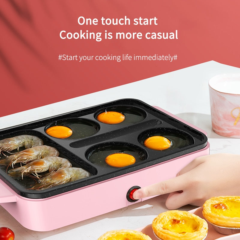 Non-Stick Electric Portable Pan Fast Heating