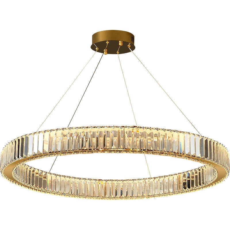 Crystal Ring Large Chandelier Pendant Lamp