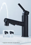 Chrome Pull-out Faucet Bathroom Hot and Cold Wash Head