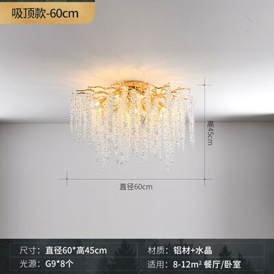 Modern Luxury Crystal Tassel Chandeliers