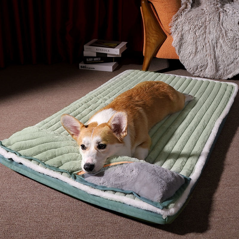 Faux fur Big Soft Beds For Pets