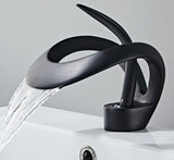 Cobra Snake-Shaped Waterfall Faucet