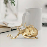 Octopus Ornament Metal Phone Holder