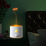 Ultrasonic Aroma Flame Color Diffuser