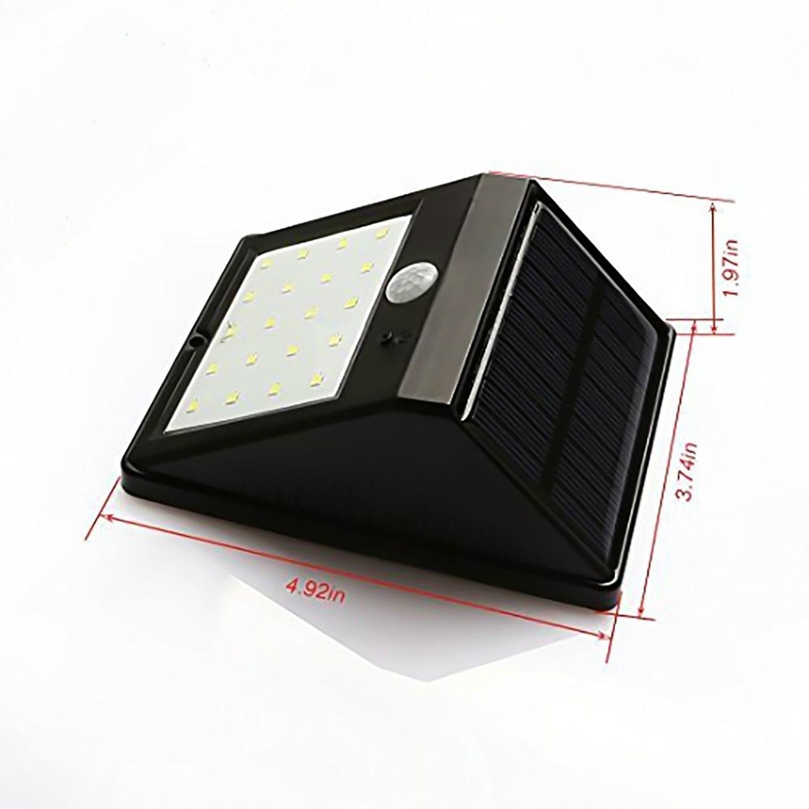 Solar Powered Motion Sensor Outdoor Light