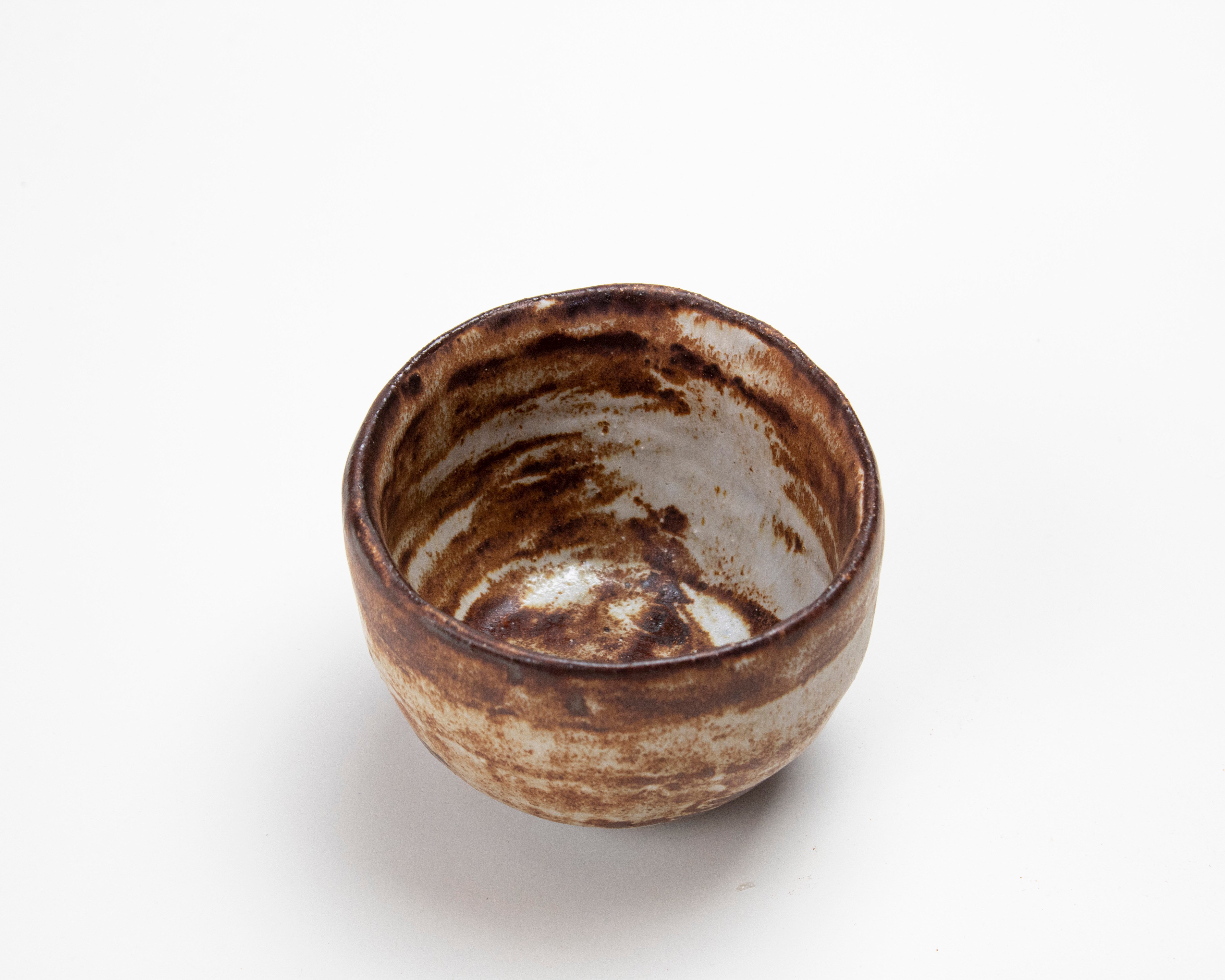 Japanese Rusty White Shino Classic Tea Cup