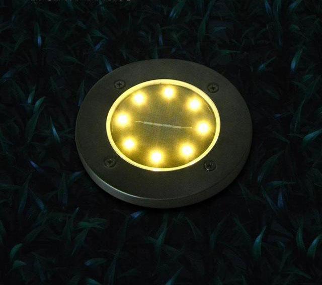 Solar Powered Garden Ground LED Light