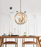 Modern Hanging Cage Lamp