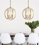 Modern Hanging Cage Lamp